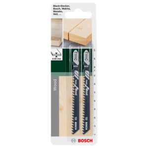 Bosch Decoupeerzaagbladen a 5 stuks T111C grof zacht hout (4-50 mm), spaan-, meubel- en vezelplaten - Afbeelding 2