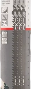 Bosch Decoupeerzaagbladen blister van 3 stuks T744D voor zacht hout/platen, dik bouwhout, sandwichmaterialen - Afbeelding 2