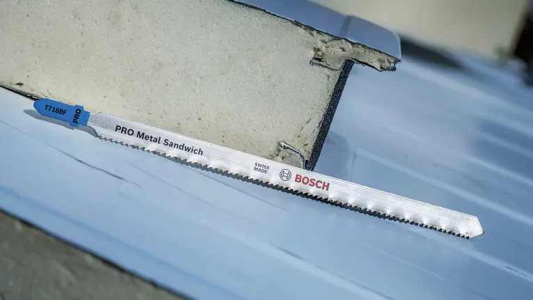 Bosch Decoupeerzaagbladen a 3 stuks T718BF voor sandwich panelen. extra lange uitvoering - Afbeelding 9