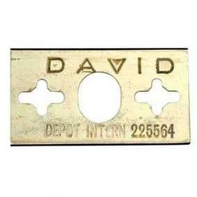 David Reserve Mesjes Voor Combi Schaaf 647157 van David te koop bij Schroef.nl. Art.nr: 46570