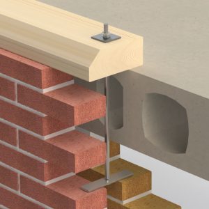 Gb muurplaat met plaat centrisch verzinkt 500x150mm m12 06532 - Afbeelding 2