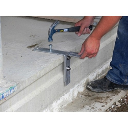 GB Kozijnstelhoek type A 95x210/175mm verzinkt 0724802 - Afbeelding 6