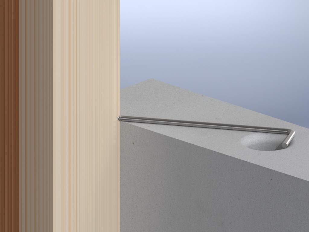 Gb kozijnanker 200x50x6 verzinkt 20212 doos = 100 stuks - Afbeelding 2