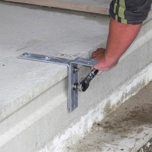 GB Kozijnstelhoek type A 95x210/175mm verzinkt 0724802 - Afbeelding 4