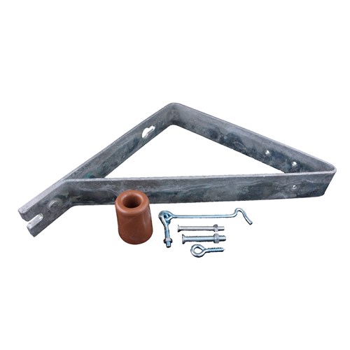 Waelbers deuropvangbeugel haaks verzinkt 260x260x330mm