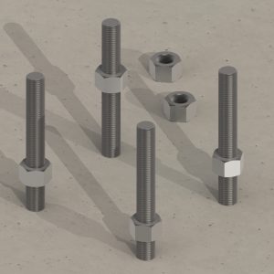 Gb muurplaat haakanker verzinkt 500x55mm m16 05357 - Afbeelding 2
