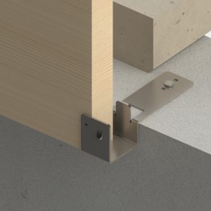 Gb randbekisting anker verzinkt voor 32mm 101300 vloerhoogte 200 mm - Afbeelding 2