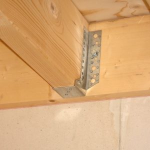 Gb Balkdrager (Raveeldrager) houtmaat 46x146mm zware uitvoering verzinkt 0783105 - Afbeelding 2