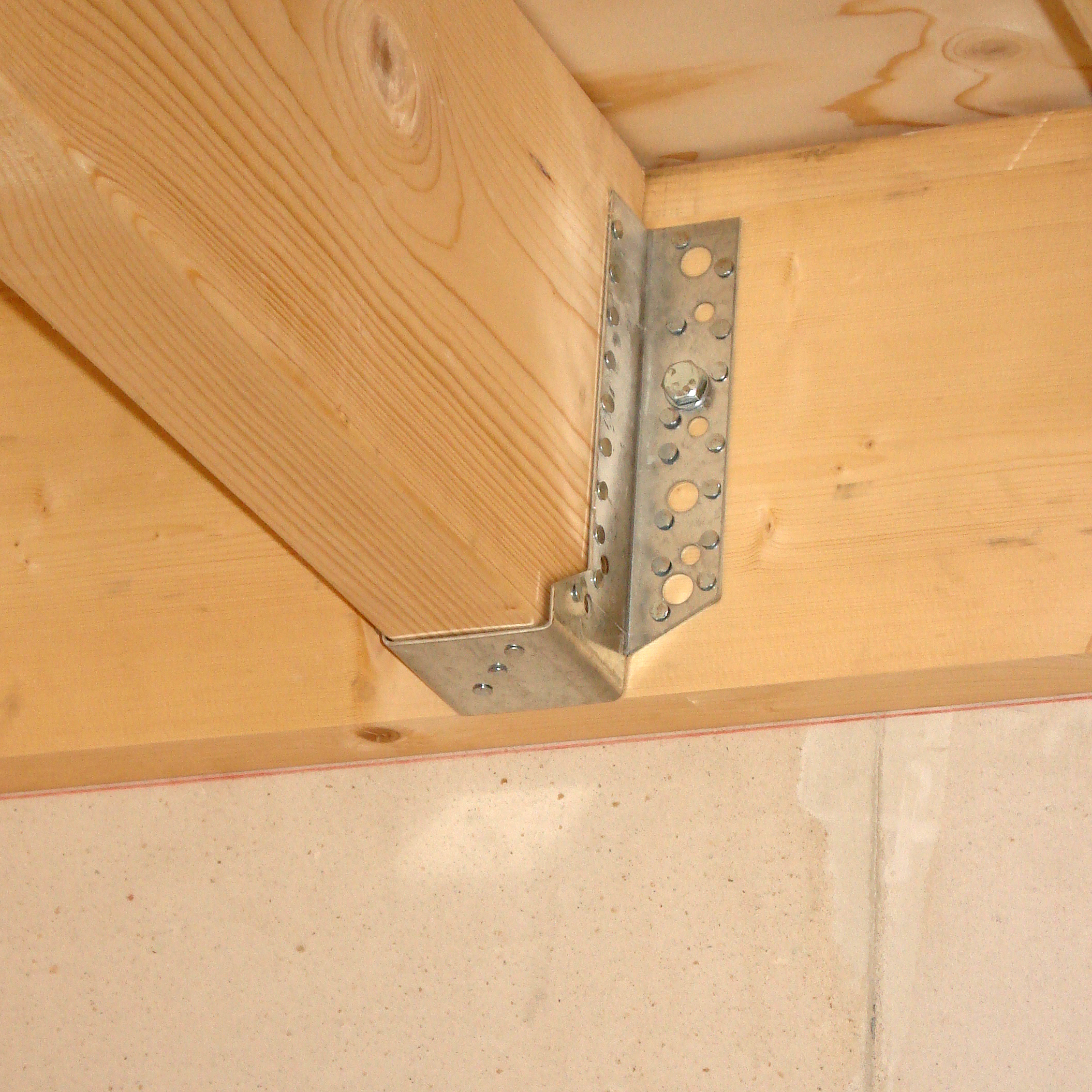 Gb Balkdrager (Raveeldrager) houtmaat 46x146mm zware uitvoering verzinkt 0783105 - Afbeelding 2