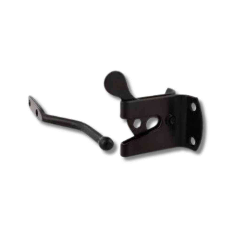 Automatische heksluiting met pen zwart 60 mm