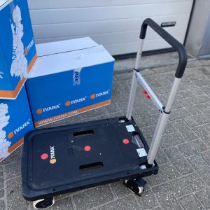 Ivana plateauwagen 135 kg inklapbaar 55667 - Afbeelding 2