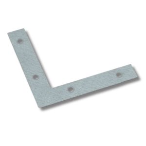 Raamhoek (hoekijzer) 100x100mm gegalvaniseerd 18x1,5mm prijs per stuk, per stuk te bestellen.