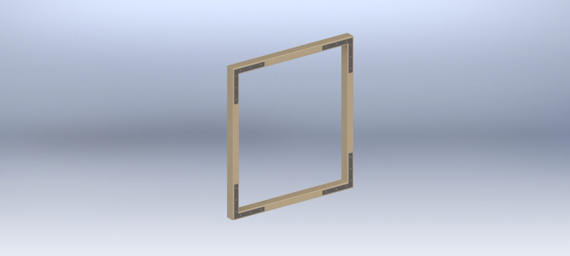 Raamhoek (hoekijzer) 150x150mm gegalvaniseerd 22x2mm prijs per stuk, per stuk te bestellen. - Afbeelding 3