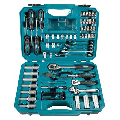 Makita handgereedschapset 87-delig e-08458