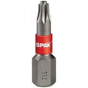 Spax T-Star Bit Torx T-15 Lengte 25Mm Set=5 Stuks van Spax te koop bij Schroef.nl. Art.nr: 15272