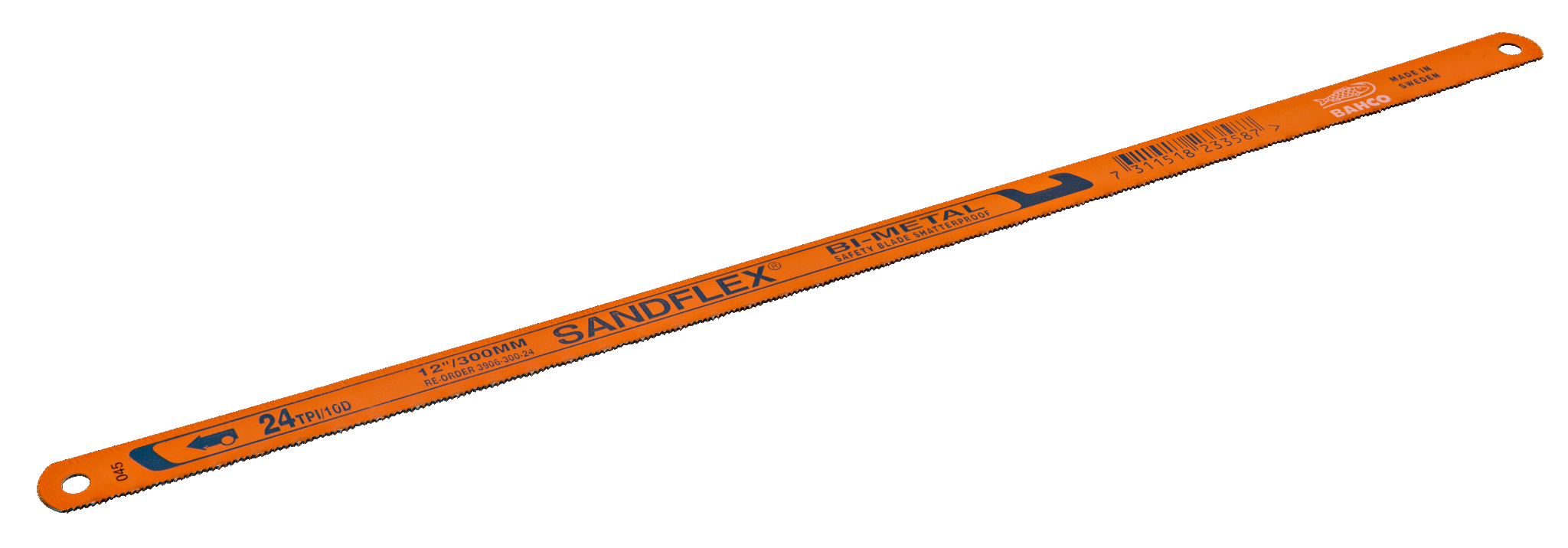 Bahco sandflex bimetaal metaalzaagblad 300mm 3906-300-24-100 24 tands - verkoop per stuk - Afbeelding 3