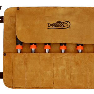 Bahco houtbeitel set 6-delig in lederen foudraal 6, 10, 12, 18, 25 en 32 mm 434-s6-lr - Afbeelding 2