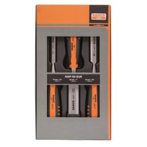 Bahco houtbeitel set 3 delig 424P-S6-EUR 12, 18, 25 mm