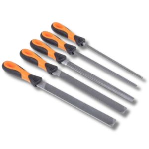 Bahco ergo vijlenset 200 mm met hecht 5-delig 1-478-08-1-2