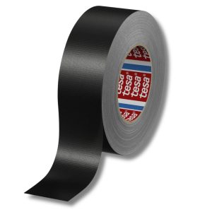 Tesa ducttape professioneel 50mm x 25 meter zwart 04688