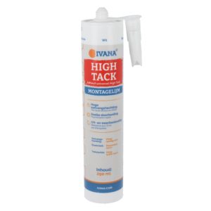 Ivana Montagelijm (montagekit) Wit High-Tack 290 ml 56034