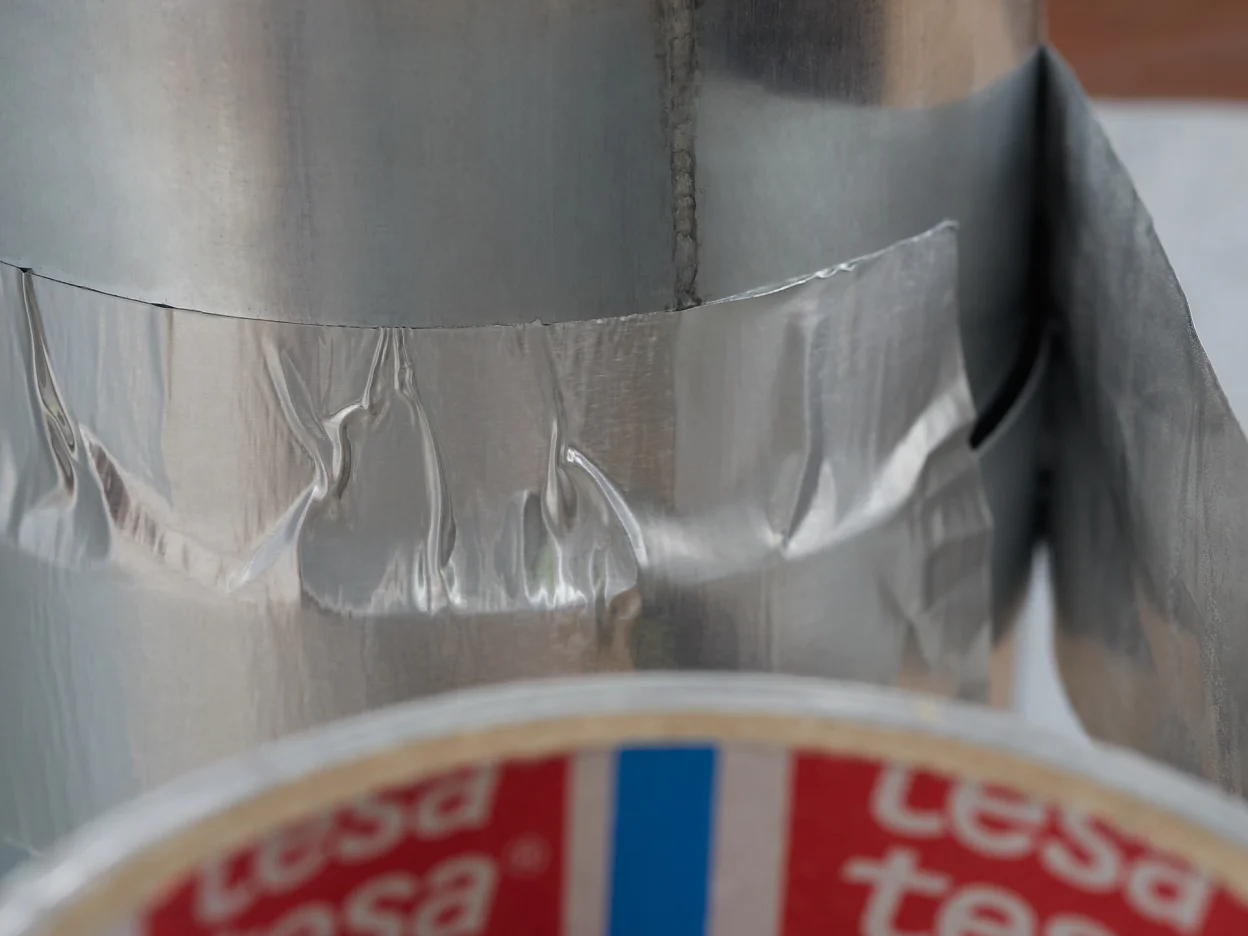 Tesa aluminiumtape 50mm x 50meter professional 63632 - Afbeelding 8