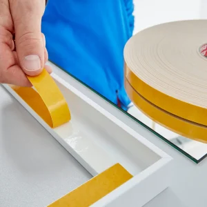 Tesa dubbelzijdig foamtape 19mm x 50 meter wit - Afbeelding 5