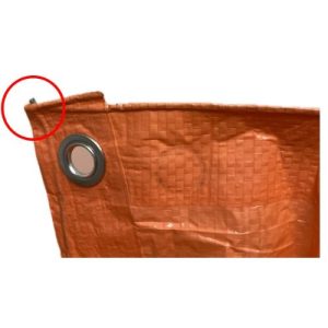Ivana dekkleed 100 grams oranje 8x10 meter 52554