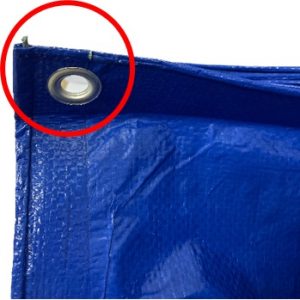 Ivana dekkleed 150 grams blauw/groen 2x3m 52539 - Afbeelding 2
