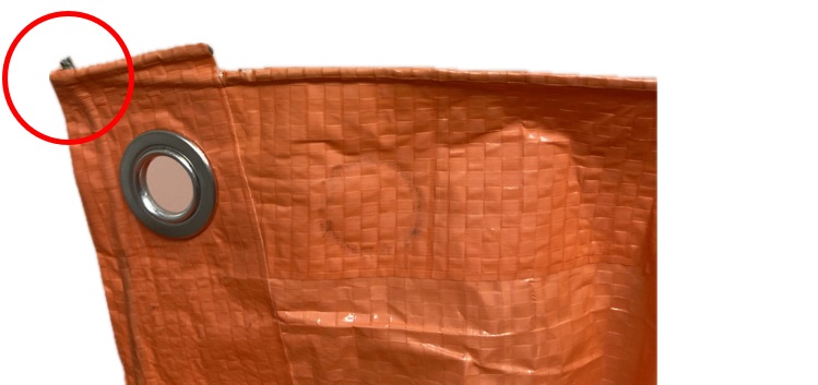 Ivana dekkleed 100 grams oranje 2x3 meter 52548 - Afbeelding 2