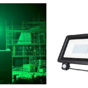 Ivana groene LED Terreinverlichting 300w - 30.000 lm met dag- en nachtsensor
