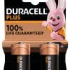 Duracell C2 Batterijen LR14 set van 2 stuks 1,5v Alkaline 9800 mAh