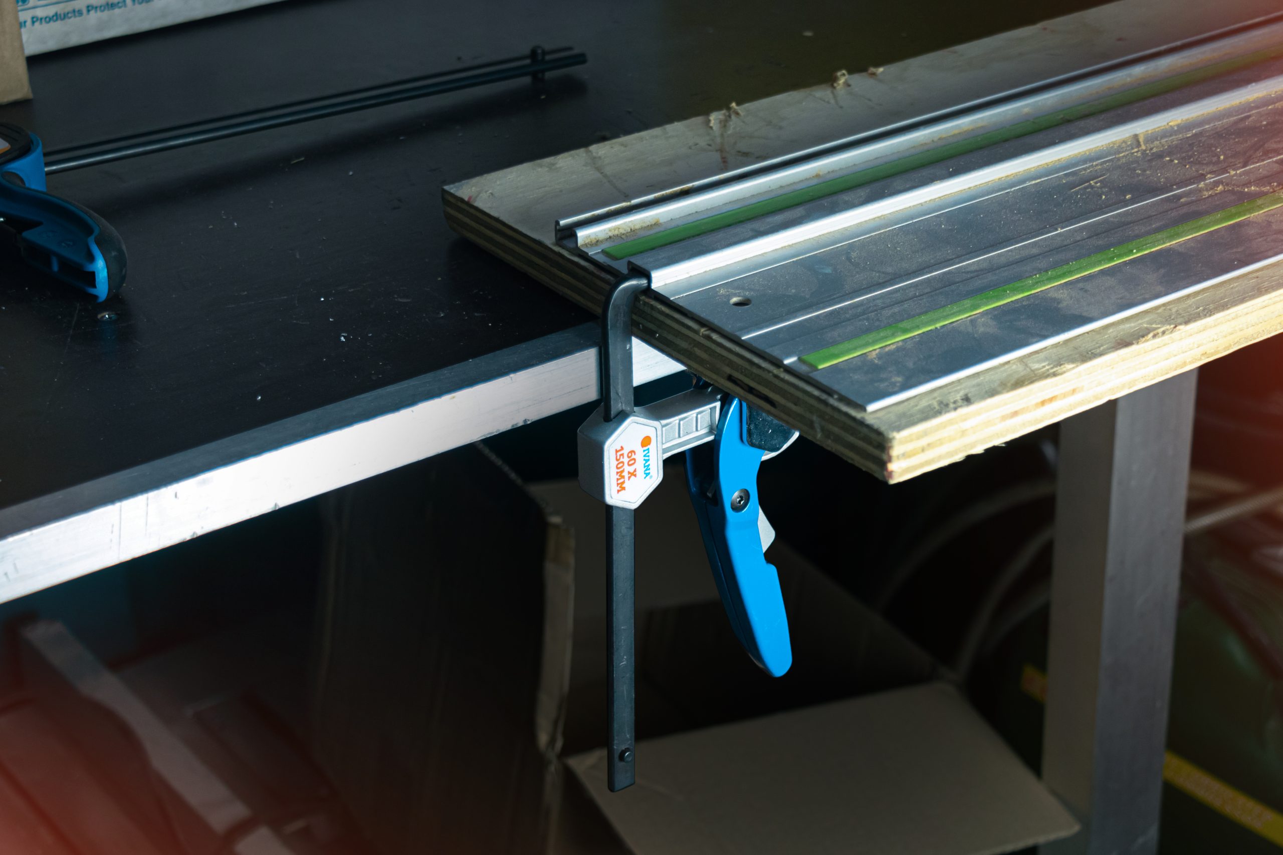Ivana Snelspan klem voor geleiderail Festool, Makita Dewalt Milwaukee 56033 - Afbeelding 2