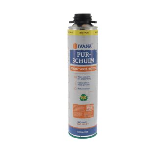 Pur Schuim NBS aansluiting *Reblik* Ivana  700 ml inclusief statiegeld bus met schroefaansluiting IVA0001103