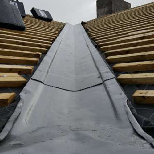 Leadax Loodvervanger Zwart 330mm op rol van 6 meter - Afbeelding 2