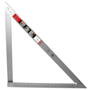 Samsteel Bouwhaak SVH120 aluminium 1200x1200x1700 mm in nylon foudraal