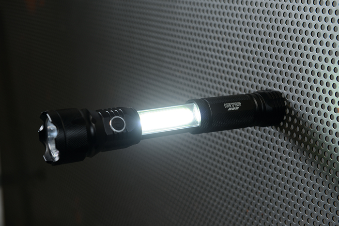 Heyco Zaklamp met signaalfuntie 250 Lumen 3 Watt inclusief batterijen - Afbeelding 4