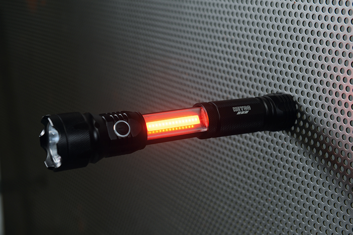 Heyco Zaklamp met signaalfuntie 250 Lumen 3 Watt inclusief batterijen - Afbeelding 3