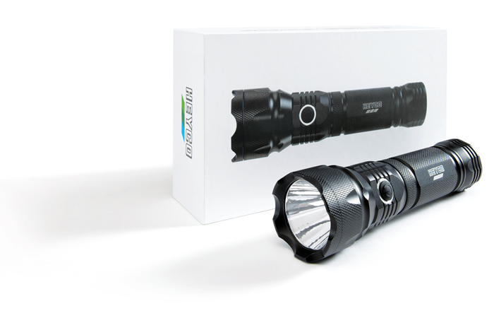 Heyco Zaklamp met signaalfuntie 250 Lumen 3 Watt inclusief batterijen - Afbeelding 2