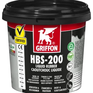 Griffon HBS-200 vloeibaar rubber zwart 1 liter