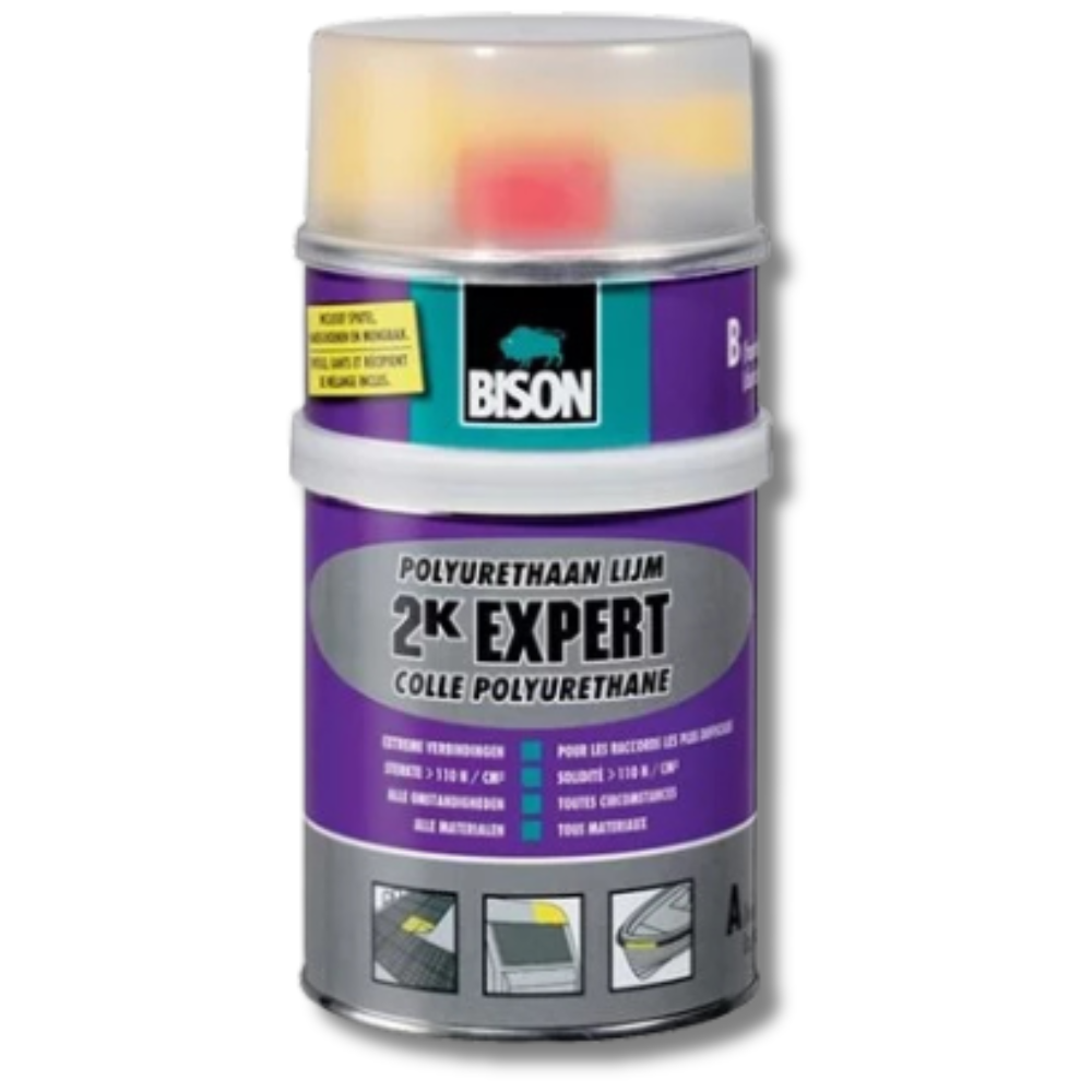 Bison 2 komponenten polyurethaanlijm 900 gram 630225