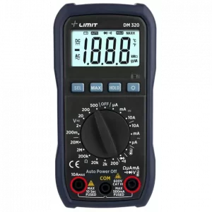 Limit DM320 Digitale Multimeter cat III 600v EN6101