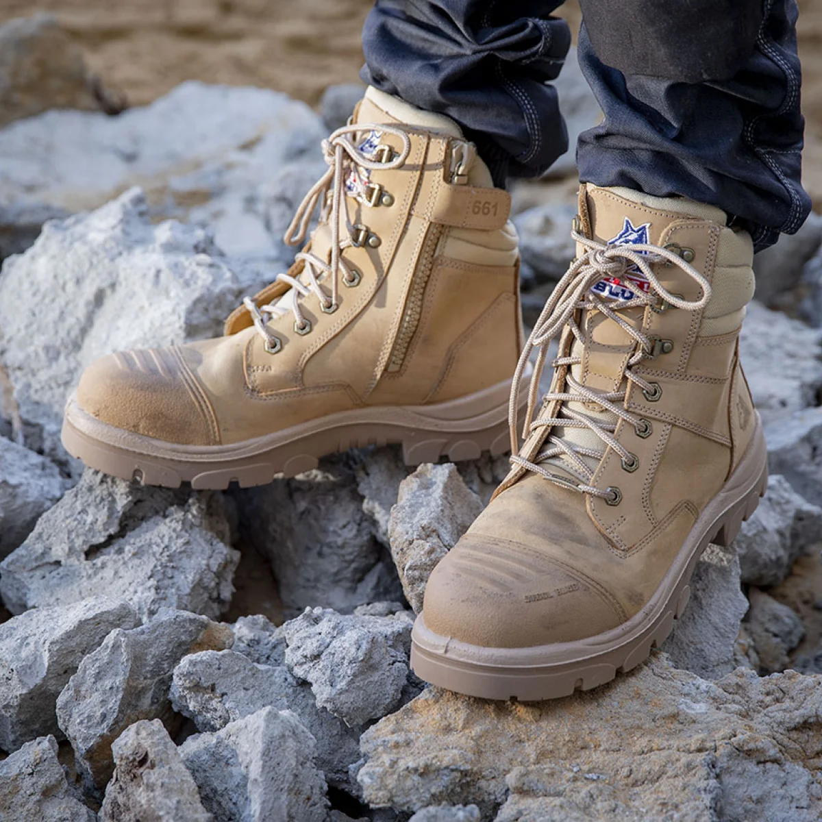 Steel Blue Werkschoenen Southern Cross Sand S3 maat 46 - Afbeelding 4