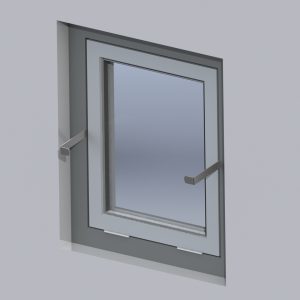 Gb raamvalijzer voor raam 185x30mm 83343 - Afbeelding 2