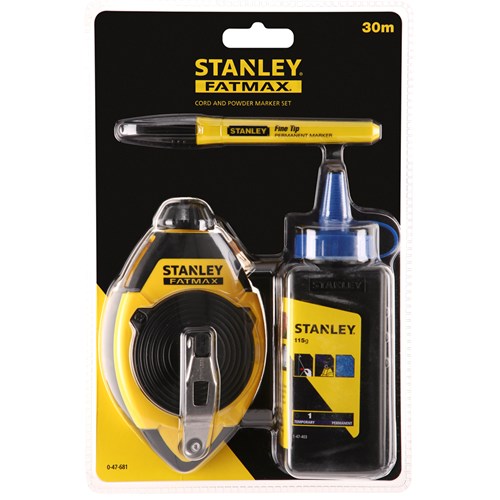 Stanley Fatmax Slaglijnmolen 30 meter met Poeder en Markeerstift 0-47-681 - Afbeelding 2