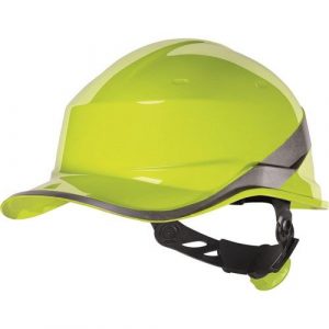 Deltaplus bouwhelm baseball geel diamond v