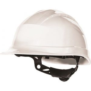 Deltaplus bouwhelm wit quartz up iii