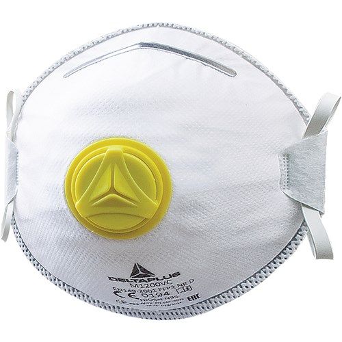 Deltaplus stofmasker ffp2 met ventiel m1200vc doos = 10 stuks