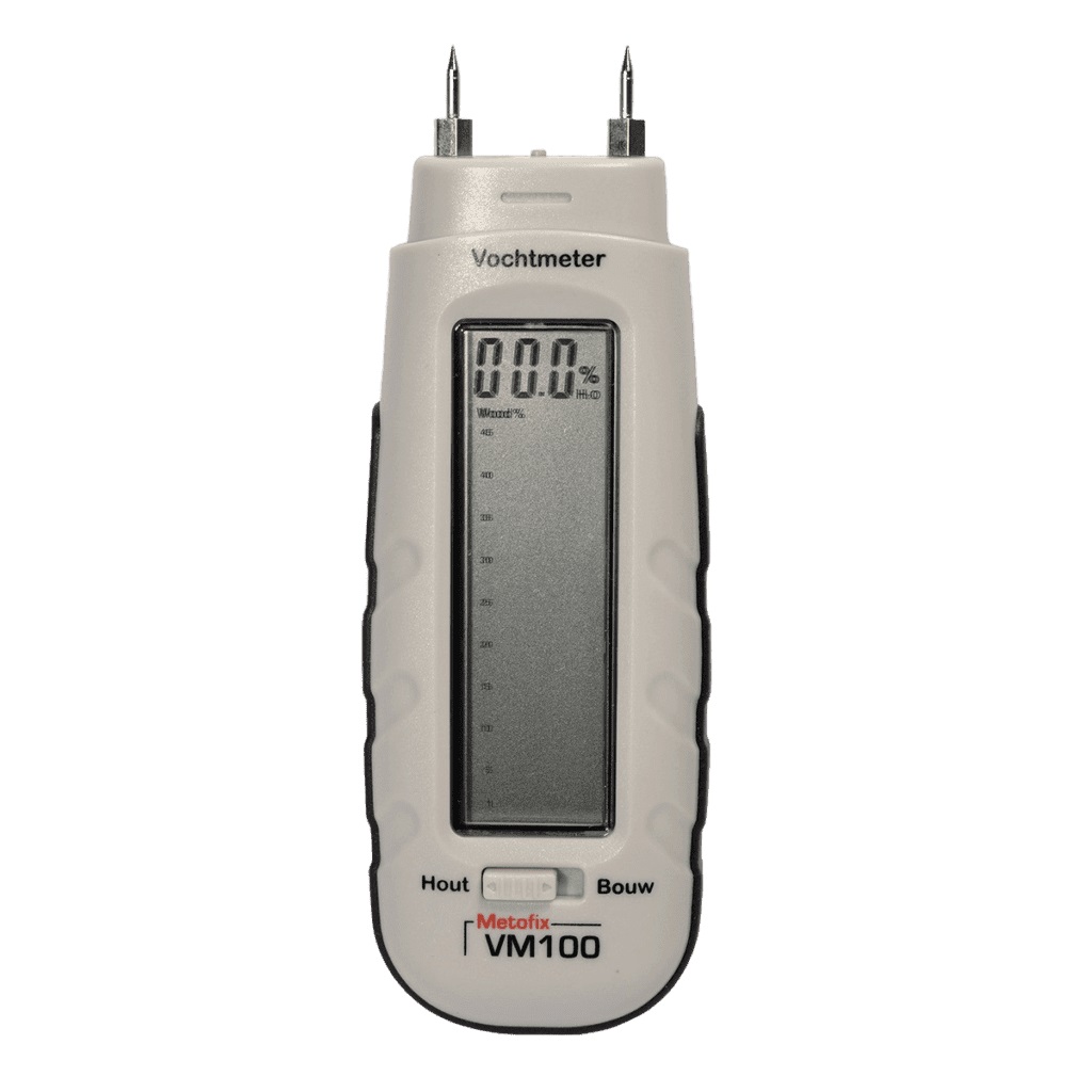 Metofix vm100 vochtmeter 545706 hout-en (zachte) bouwmeterialen