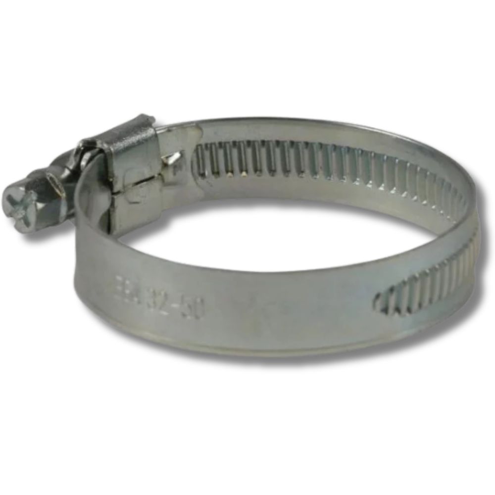 Slangklem verzinkt 130-164 mm
